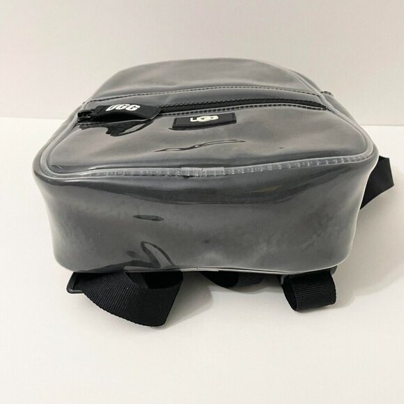 UGG Womens Black Mini Backpack Clear Flaws - Picture 8 of 16